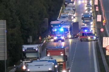 Unfall A14: 40.000 Euro Schaden bei A14-Unfall: Hatte Ausweichmanöver zu dem Crash geführt?