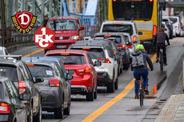 Dynamo gegen Lautern live: Verkehrs-Chaos zum Heimspiel? So ist die Lage heute in Dresden