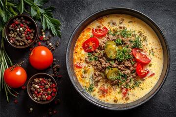 Cremige Cheeseburger-Suppe: Diese Zutat macht sie so lecker