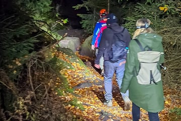 Wanderer verirren sich in der "Wilden Hölle" in der Sächsischen Schweiz: Dann wird es finster