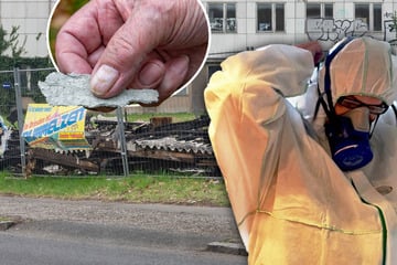 Dresden: Fünf Wochen nach erstem Alarm in Strehlen: Giftiger Asbest wird vom Wind verteilt