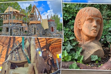 "ArkaZien" bei Grimma: Hier entstehen bereits neue Attraktionen für den Freizeitpark