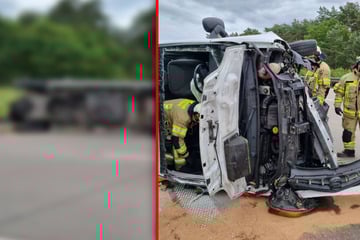 Unfall A2: Unfall zwischen Transporter und Wohnmobil sorgt für Vollsperrung auf A2