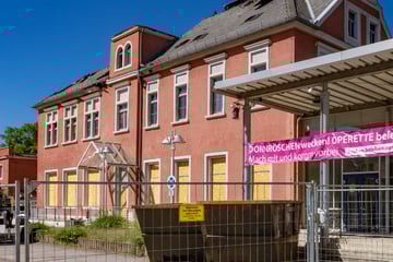 Dresden: Einsturzgefahr an der alten Staatsoperette: Wie geht es mit der Brandruine weiter?
