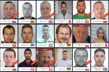 Europol macht Fotos meistgesuchter Schwerverbrecher öffentlich: Wer kennt sie?