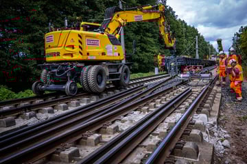 58 Kilometer neue Gleise seit August: So läuft die Sanierung der Bahnstrecke Hamburg-Berlin