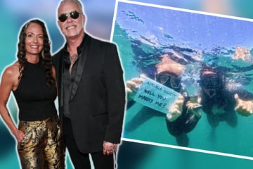 Inmitten von Haien: Metallica-Frontmann stellt seiner Adriana die Fragen aller Fragen