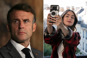 French President Macron vows to "fight hard" to keep Emily in Paris