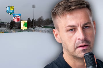Schnee-Alarm in Sachsen: Regionalligisten sagen Auftaktspiele ab