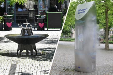 Dresden: Dresdens Trinkwasserbrunnen gehen in die Winterpause: Wo Ihr jetzt Eure Flasche kostenlos auffüllen könnt