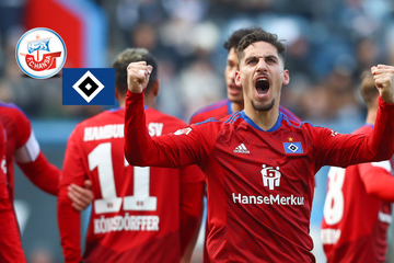 Ludovit Reis schießt den HSV mit Billard-Tor gegen Hansa Rostock zum Sieg