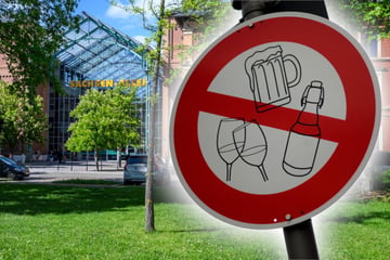 Chemnitz: Alkohol-Verbot vor Sachsen-Allee: Wer ab heute hier trinkt, riskiert ein fettes Bußgeld