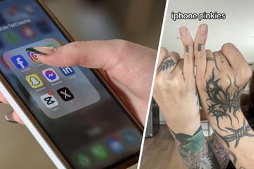 Das kann mit dem kleinen Finger passieren, wenn man sein Handy festhält?!