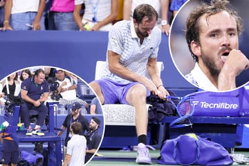 Riesen-Eklat bei den US Open: Medvedev rastet wegen Schiri-Entscheidung komplett aus