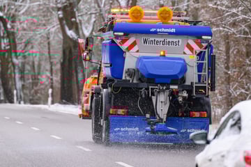 Von wegen Frühling! Hier ist der Winterdienst weiterhin im Einsatz