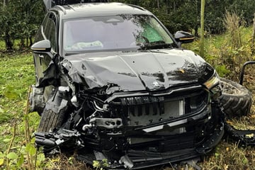 Überholmanöver geht schief: Treckerfahrer schwer verletzt