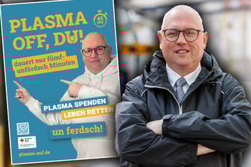 Dresden: Tramfluencer Maik hat Spritzen-Angst, wirbt aber für den Aderlass