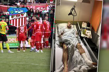 Wadenbeinbruch und Syndesmosebandriss! Rührende Fan-Botschaft an verletzten FSV-Spieler Somnitz