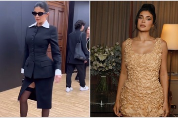 Kylie Jenner stuns with more stylish looks at Milan Fashion Week