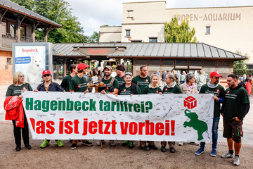 Hagenbeck-Mitarbeiter setzen Streik aus: "Es ist nicht vorbei und ausgesessen"