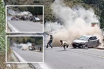 Horror-Crash bei Rallye: Auto rast in Zuschauer - Tote und Verletzte