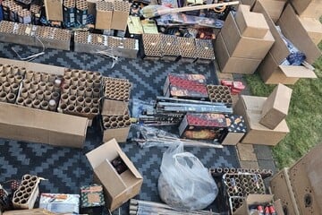 Mega-Fund vor Silvester: Polizei beschlagnahmt mehr als eine Tonne illegale Böller