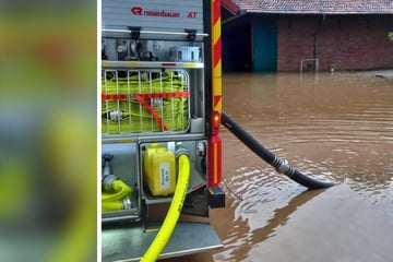 Feuerwehr im Dauereinsatz: Bauernhof in Grevenbroich nach Unwetter geflutet