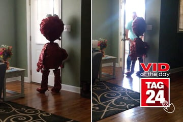 Viral Video of the Day for February 6, 2025: Wife gets husband with hilarious balloon scare prank