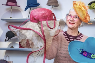 Dresden: Fast drei Jahrzehnte Kopf-Kunst in Dresden: Jacquelines Mut zum Hut wird belohnt