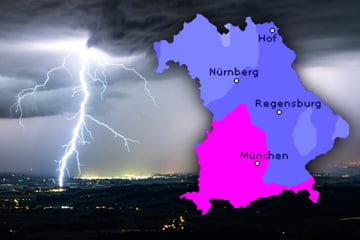 Starkregen und Unwettergefahr in Bayern! Heute wird es richtig schlimm