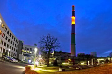 Chemnitz: Esse in Chemnitz leuchtet heute nur orange: Das ist der Grund