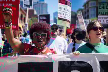 Labor Day: Hundreds of thousands take part in Workers Over Billionaires rallies