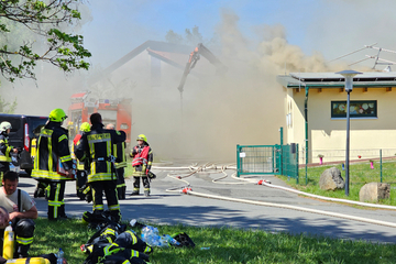 Kita-Brand in Sachsen: Gebäude komplett evakuiert!