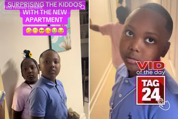 Viral Video of the Day for August 5, 2025: Mom surprises kids with brand new apartment!