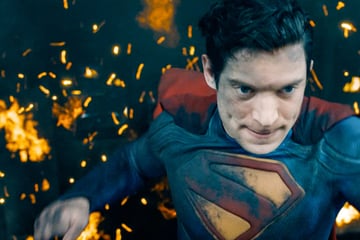 Rebooted and "vulnerable": Superman flies back into theaters