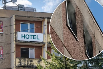 Chemnitz: Feuerwehreinsatz: Schon wieder Brand in ehemaligem Wohnhotel
