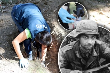 Ist es ein Soldat? Mann findet Grab mit Knochen, aber dann passiert erst mal wenig