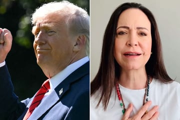 Nobel Peace Prize winner Maria Corina Machado dedicates award to Trump