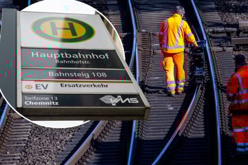 Chemnitz: Strecke kaputt! Spontan-Sperrung auf Chemnitzer Bahnlinie