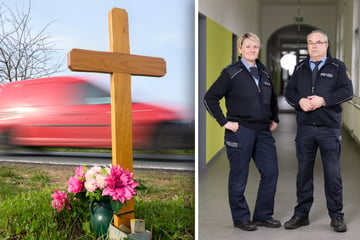 Sie müssen Todesnachrichten überbringen: Zwei sächsische Verkehrspolizisten reden über ihren Job
