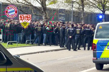 Massenschlägerei vor FC Bayern gegen Stuttgart: Mehrere Menschen verletzt