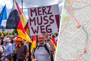 Mega-Protest gegen Bundesregierung in Sachsen: Hier muss gesperrt werden