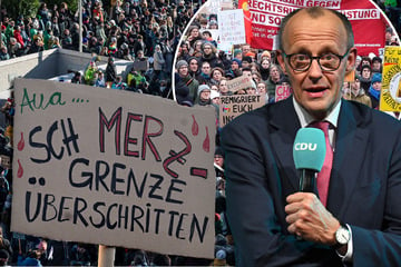 Nach Asyl-Abstimmung: Zehntausende auf Demos gegen Merz und für die "Brandmauer"!