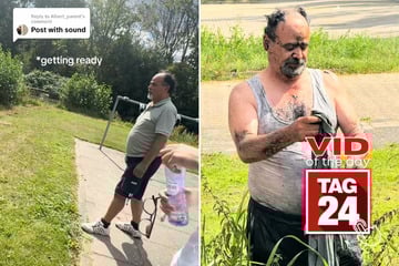 Viral Video of the Day for August 26, 2025: Dad miscalculates jump over ditch in hilarious TikTok