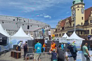 Leipzig: Unwetter zieht über Leipzig: Turnfest-Abschluss wird verlegt