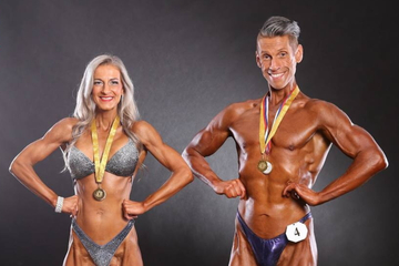 Dresden: Doppel-EM-Gold für Sachsens stärkstes Bodybuilding-Paar