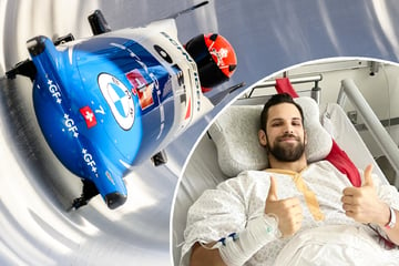 "Großes Glück im Unglück": Verletzter Bob-Anschieber meldet sich aus der Klinik!