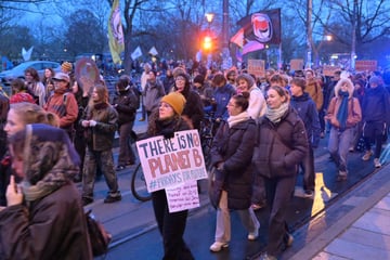 Fridays for Future ziehen vom Alaunplatz durch Dresden