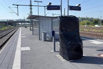 Leipzig: Diebe sprengen Automaten und bringen Bahnverkehr zum Stillstand