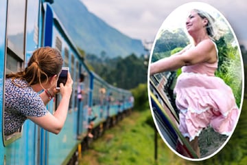 Touristin will Selfie machen und stürzt aus fahrendem Zug - tot